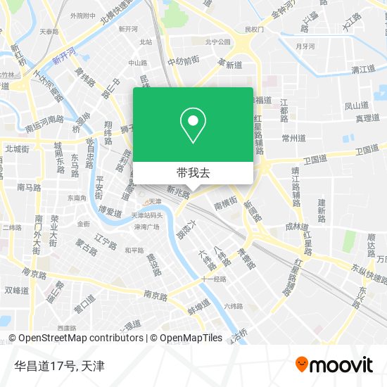华昌道17号地图