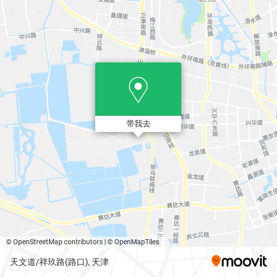 天文道/祥玖路(路口)地图