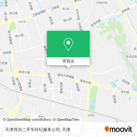 天津伟兴二手车经纪服务公司地图