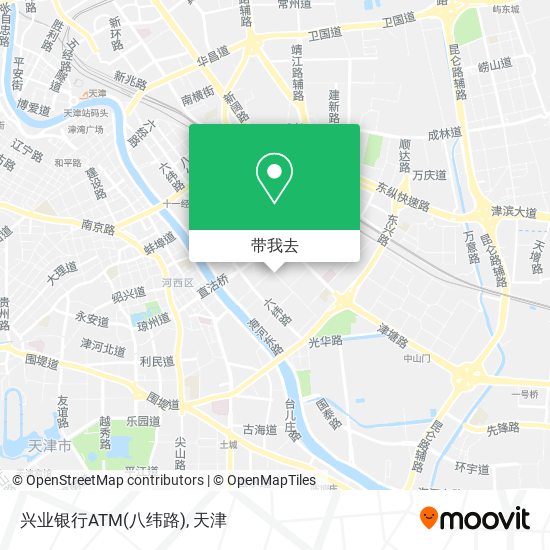 兴业银行ATM(八纬路)地图