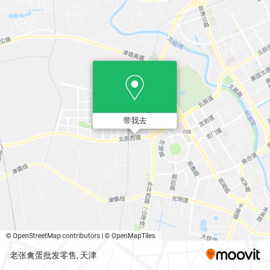 老张禽蛋批发零售地图