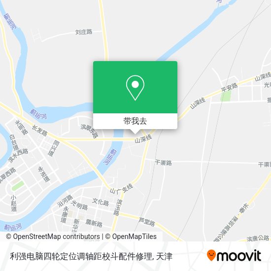 利强电脑四轮定位调轴距校斗配件修理地图