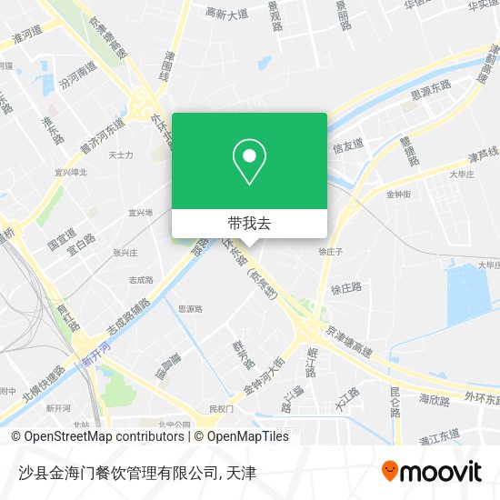 沙县金海门餐饮管理有限公司地图
