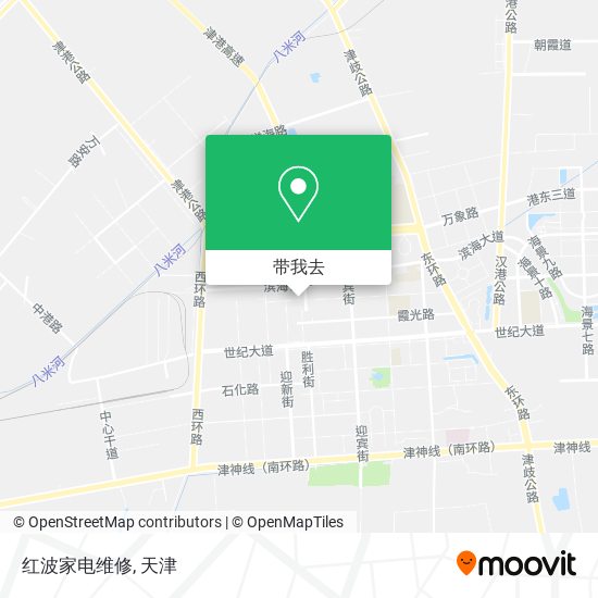 红波家电维修地图