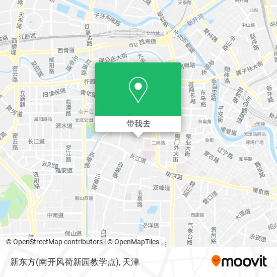 新东方(南开风荷新园教学点)地图