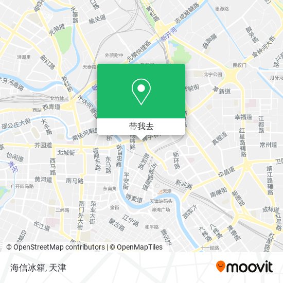海信冰箱地图