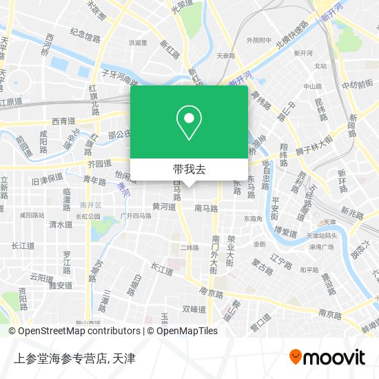 上参堂海参专营店地图