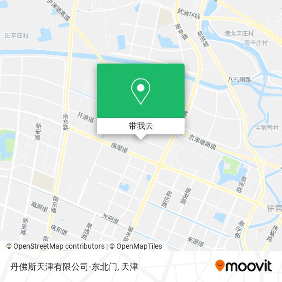 丹佛斯天津有限公司-东北门地图