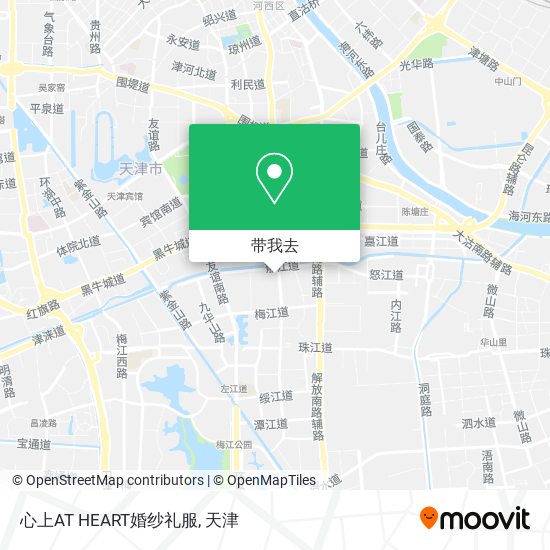 心上AT HEART婚纱礼服地图