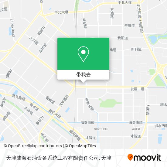 天津陆海石油设备系统工程有限责任公司地图