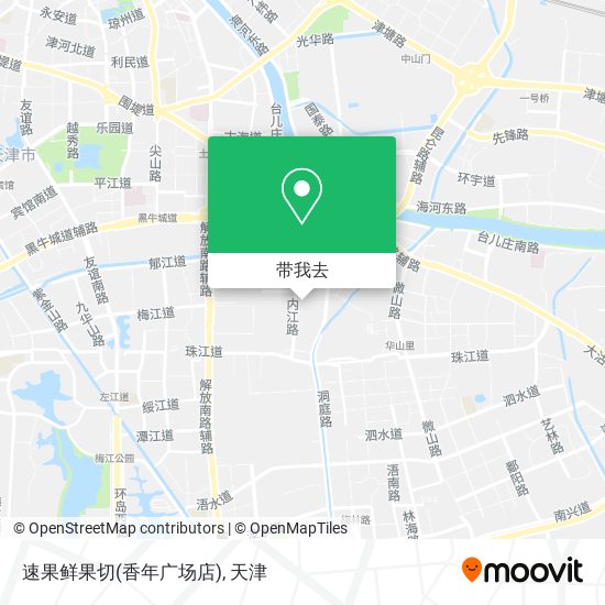 速果鲜果切(香年广场店)地图