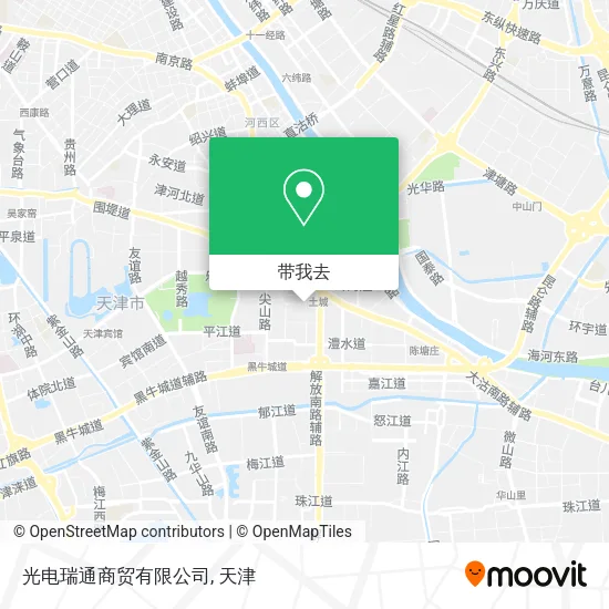 光电瑞通商贸有限公司地图