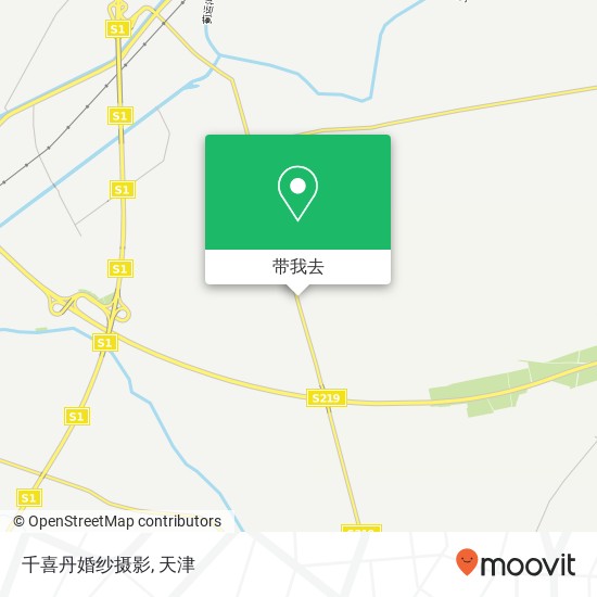 千喜丹婚纱摄影地图