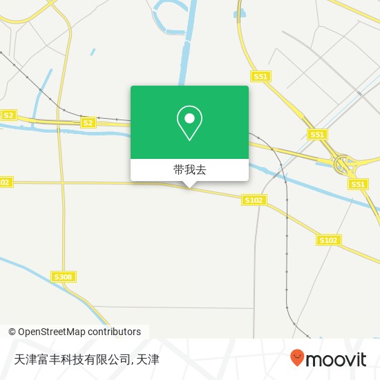 天津富丰科技有限公司地图