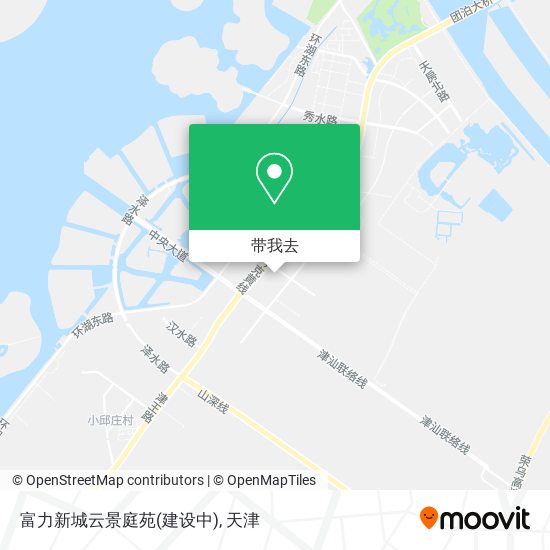 富力新城云景庭苑(建设中)地图