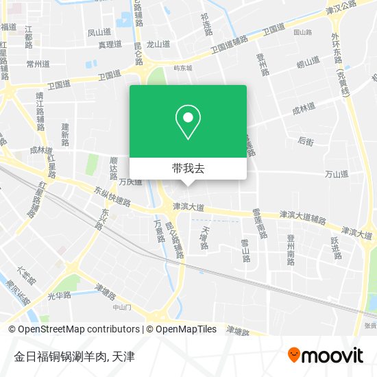 金日福铜锅涮羊肉地图