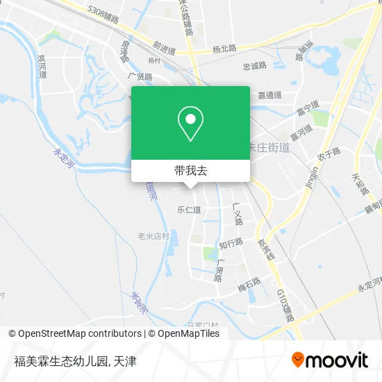 福美霖生态幼儿园地图