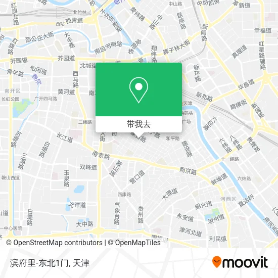 滨府里-东北1门地图