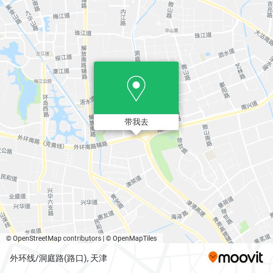 外环线/洞庭路(路口)地图
