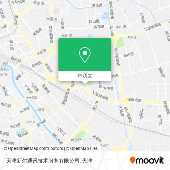 天津新尔通讯技术服务有限公司地图