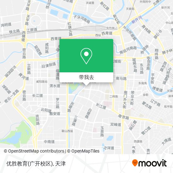 优胜教育(广开校区)地图