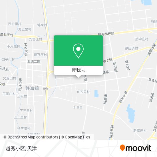 越秀小区地图