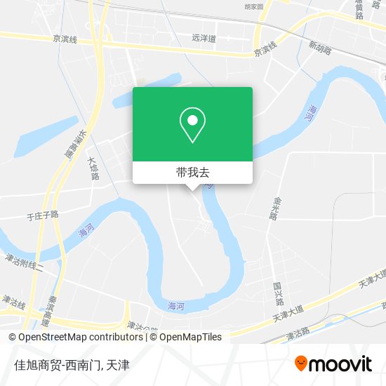 佳旭商贸-西南门地图