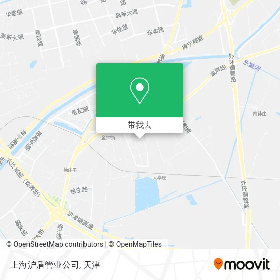 上海沪盾管业公司地图