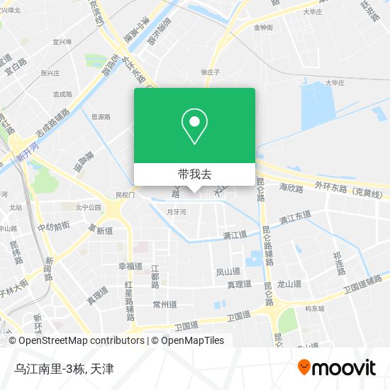 乌江南里-3栋地图