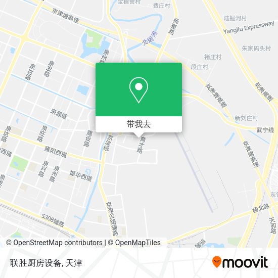 联胜厨房设备地图