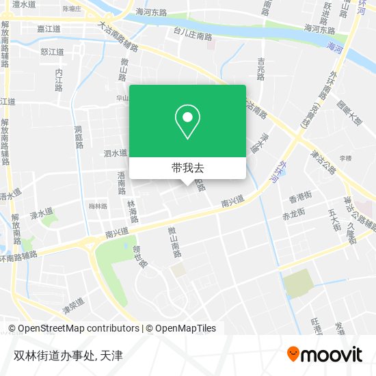 双林街道办事处地图