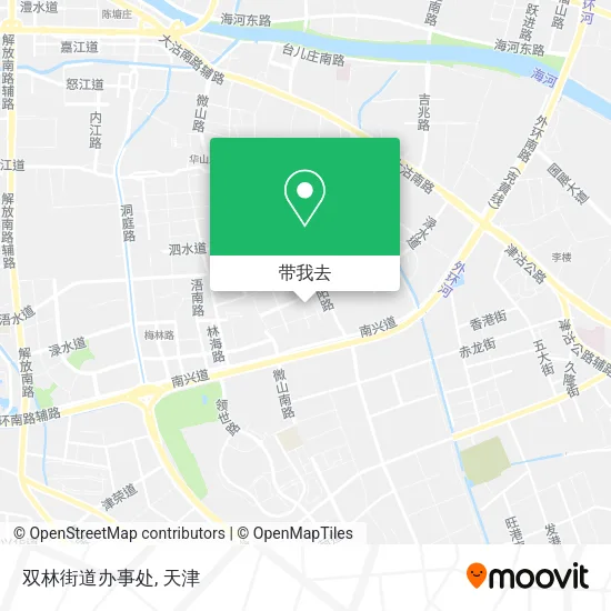 双林街道办事处地图