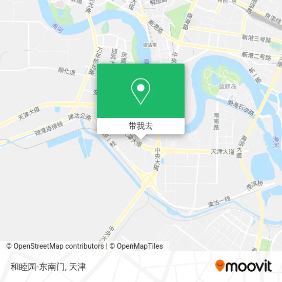 和睦园-东南门地图