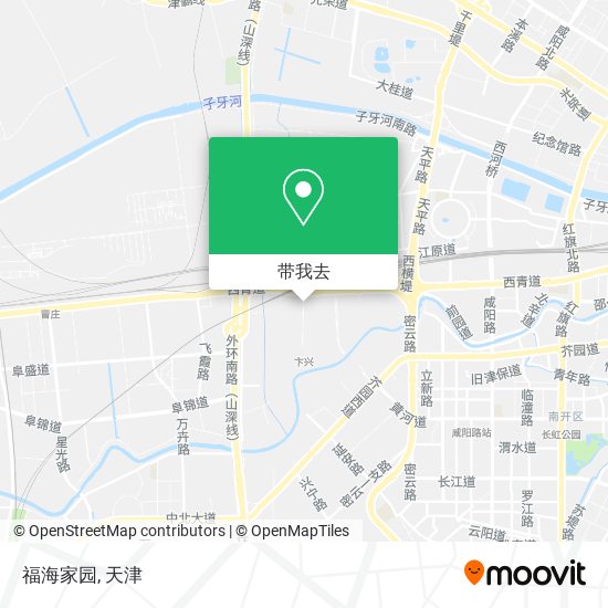 福海家园地图