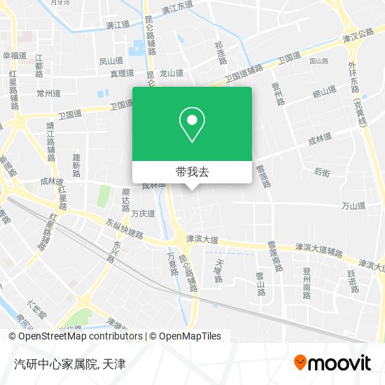 汽研中心家属院地图