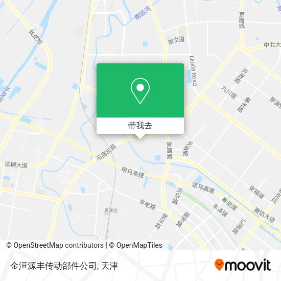 金洹源丰传动部件公司地图