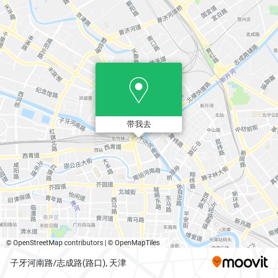 子牙河南路/志成路(路口)地图