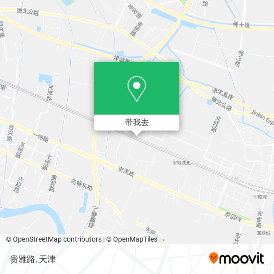 贵雅路地图