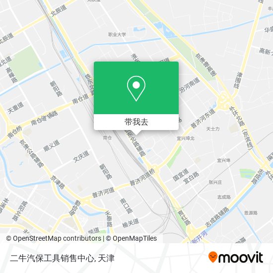 二牛汽保工具销售中心地图