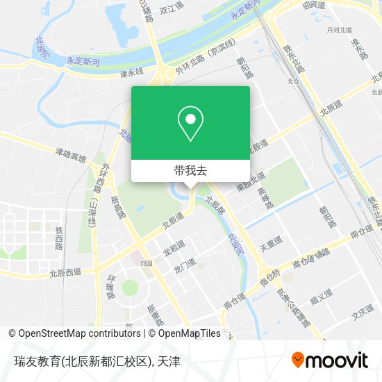 瑞友教育(北辰新都汇校区)地图