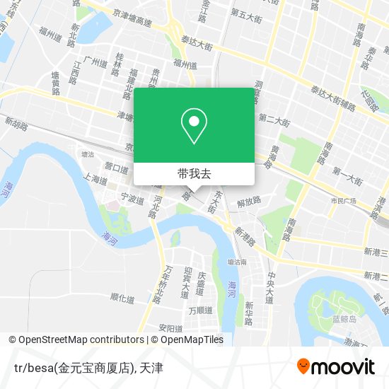 tr/besa(金元宝商厦店)地图