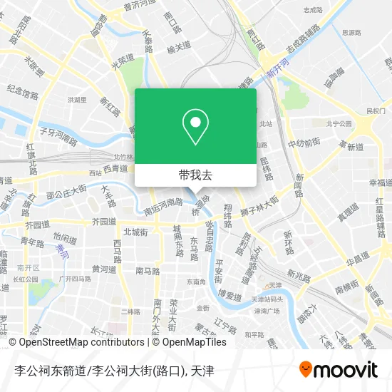 李公祠东箭道/李公祠大街(路口)地图