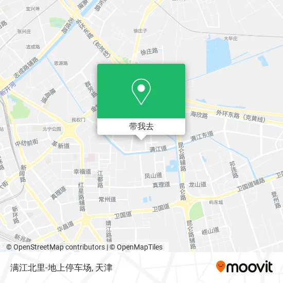 满江北里-地上停车场地图