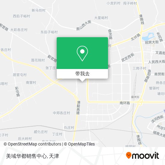 美域华都销售中心地图