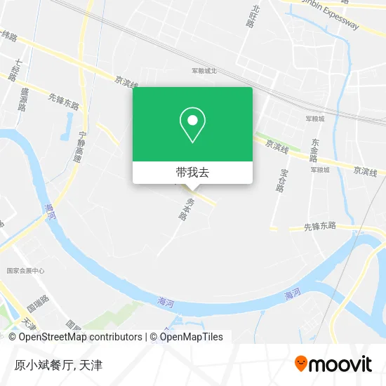 原小斌餐厅地图