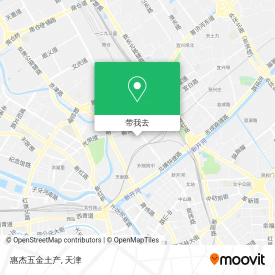 惠杰五金土产地图