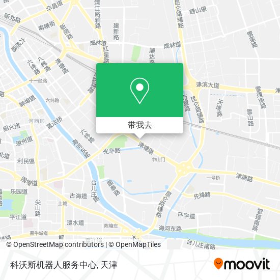 科沃斯机器人服务中心地图