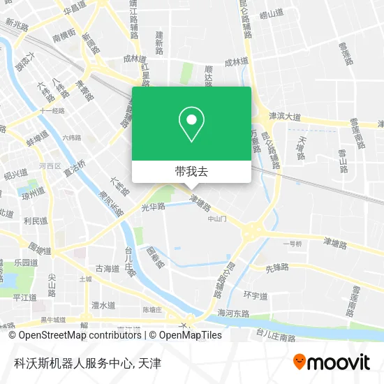 科沃斯机器人服务中心地图