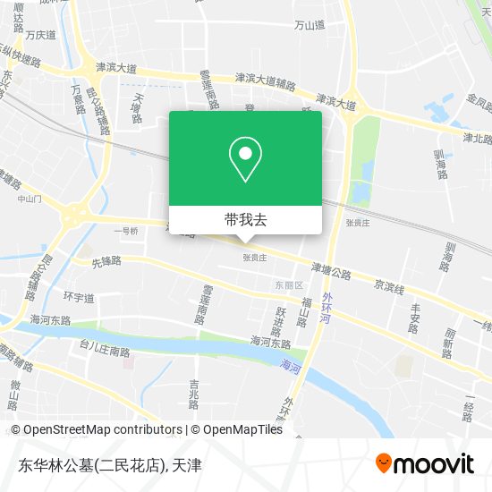 东华林公墓(二民花店)地图