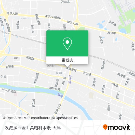 发鑫源五金工具电料水暖地图
